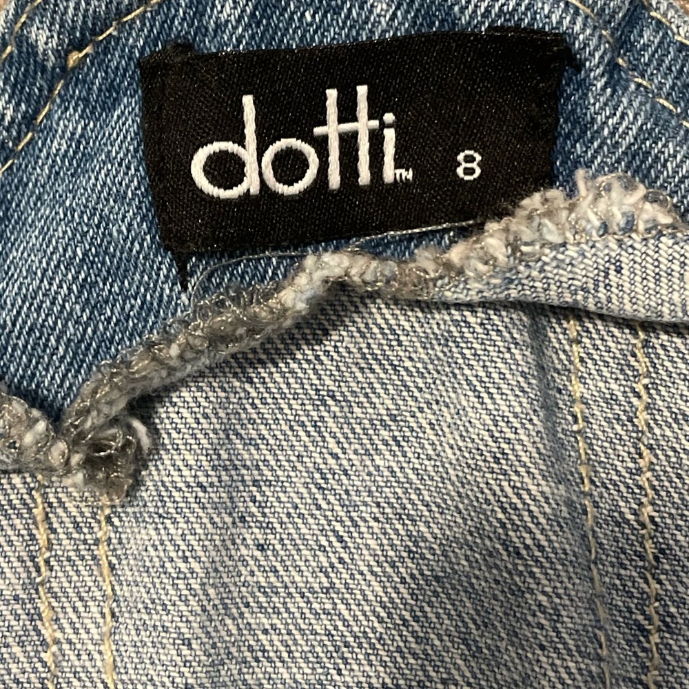 Dotti Denim Overall Dress - Picture 5 of 5